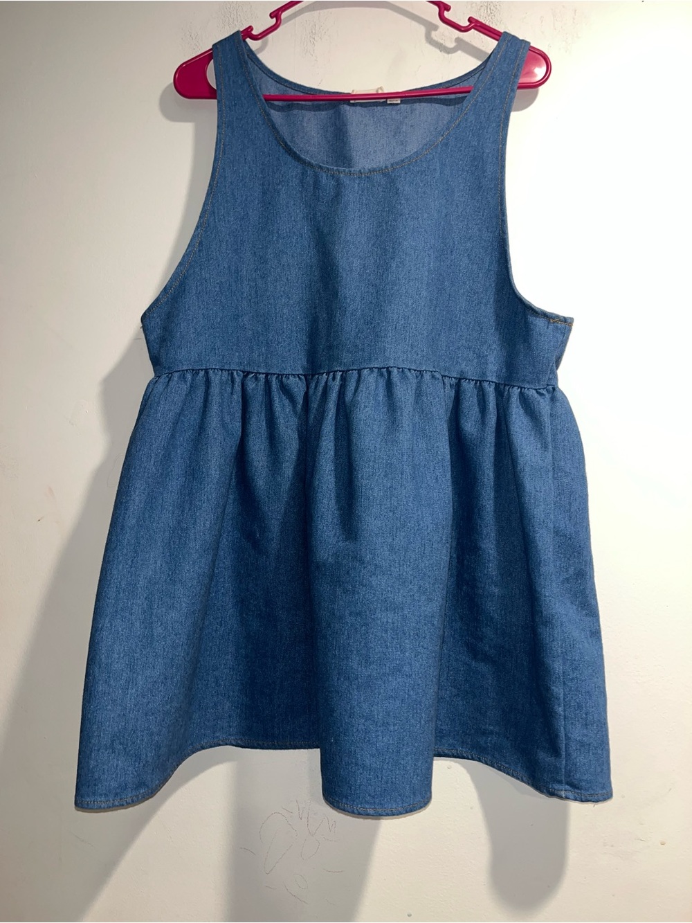 URBAN RENEWAL Denim babydoll dress
